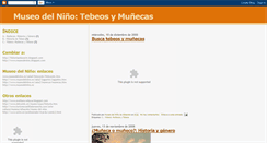 Desktop Screenshot of museodelnio.blogspot.com