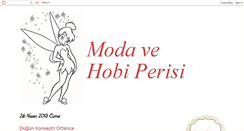 Desktop Screenshot of modavehobiperisi.blogspot.com