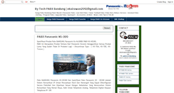 Desktop Screenshot of pabx-bandung.blogspot.com