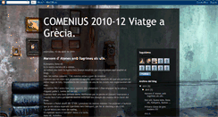 Desktop Screenshot of comeniusviatgeagrecia.blogspot.com