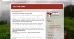 Desktop Screenshot of link-zilla-news.blogspot.com