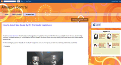 Desktop Screenshot of amazon-central.blogspot.com