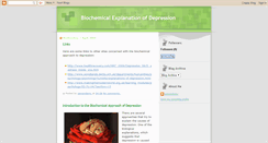 Desktop Screenshot of biochemicalexplanation.blogspot.com