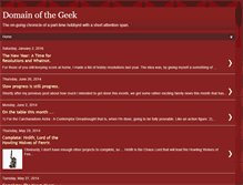 Tablet Screenshot of domainofthegeek.blogspot.com