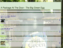 Tablet Screenshot of biggreeneggatthedoor.blogspot.com
