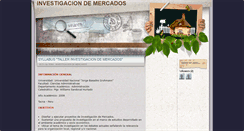 Desktop Screenshot of investigaciondmercadosfaca.blogspot.com