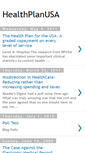 Mobile Screenshot of healthplanusablog.blogspot.com