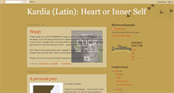 Desktop Screenshot of heartorinnerself.blogspot.com