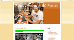 Desktop Screenshot of mediajcferrerofansite.blogspot.com