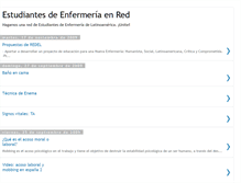 Tablet Screenshot of estudiantesdeenfermeria.blogspot.com