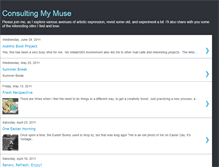 Tablet Screenshot of consultingmymuse.blogspot.com