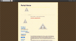 Desktop Screenshot of portalhorse.blogspot.com