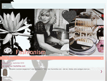Tablet Screenshot of fashionismdk.blogspot.com