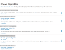 Tablet Screenshot of cheap-cigs.blogspot.com