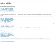 Tablet Screenshot of billieqz8391.blogspot.com