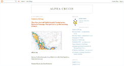 Desktop Screenshot of alphacrucis.blogspot.com