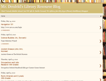 Tablet Screenshot of chieflibrary.blogspot.com