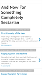 Mobile Screenshot of andnowforsomethingcompletelysectarian.blogspot.com