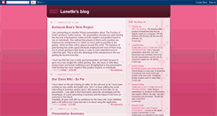Desktop Screenshot of lonettesblog.blogspot.com
