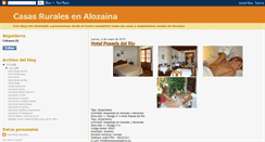 Desktop Screenshot of casaruralalozaina.blogspot.com