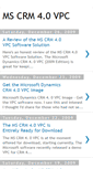 Mobile Screenshot of mscrm4vpc.blogspot.com