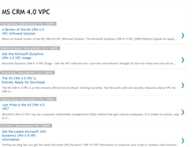 Tablet Screenshot of mscrm4vpc.blogspot.com