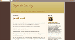 Desktop Screenshot of corporatelearn.blogspot.com