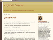 Tablet Screenshot of corporatelearn.blogspot.com