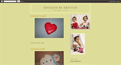 Desktop Screenshot of kookiesbykristen.blogspot.com