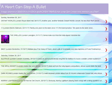 Tablet Screenshot of aheartcanstopabullet.blogspot.com