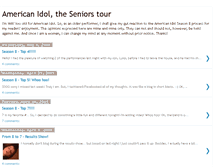Tablet Screenshot of americanidolsenior.blogspot.com