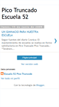 Mobile Screenshot of escuela52picotruncado.blogspot.com