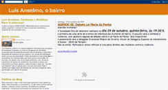 Desktop Screenshot of luisanselmoobairro.blogspot.com