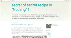 Desktop Screenshot of impatientcook.blogspot.com