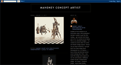 Desktop Screenshot of mahoneyconceptartist.blogspot.com