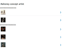 Tablet Screenshot of mahoneyconceptartist.blogspot.com