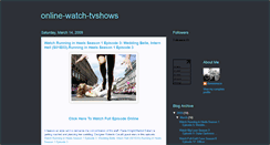 Desktop Screenshot of online-watch-tvshows.blogspot.com