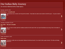 Tablet Screenshot of ourindiansurrogacy.blogspot.com