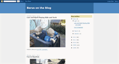 Desktop Screenshot of berusontheblog.blogspot.com