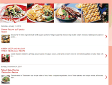 Tablet Screenshot of falafel-recipes.blogspot.com