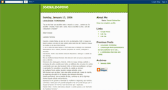 Desktop Screenshot of jornaldopovo.blogspot.com