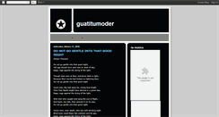 Desktop Screenshot of guatitumoder.blogspot.com