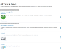 Tablet Screenshot of mi-viaje-a-israel.blogspot.com