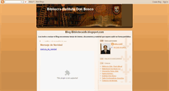 Desktop Screenshot of bibliocraidb.blogspot.com