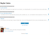 Tablet Screenshot of baybecakes.blogspot.com