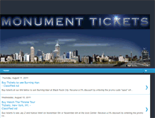 Tablet Screenshot of monumenttickets.blogspot.com