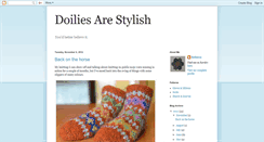 Desktop Screenshot of doiliesarestylish.blogspot.com