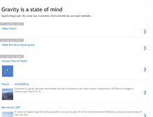 Tablet Screenshot of gravityisastateofmind.blogspot.com