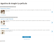 Tablet Screenshot of agustinalapelicula.blogspot.com