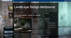 Desktop Screenshot of landscapedesignmelbourne.blogspot.com